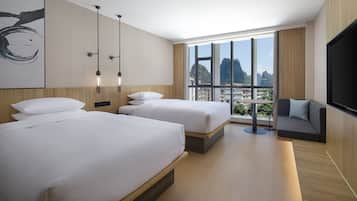 高级房, 2 张双人床, 山景