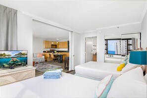 1 Schlafzimmer, Bügeleisen/Bügelbrett, kostenloses WLAN, Bettwäsche