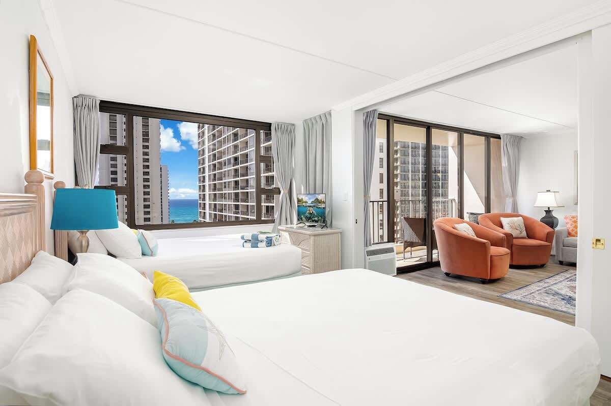 1 室のベッドルーム、アイロン / アイロン台、WiFi (無料)、ベッドシーツ