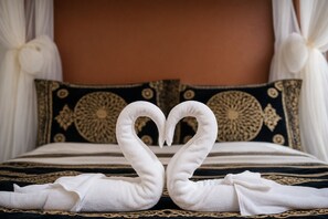 Een kluis op de kamer, gratis wifi, beddengoed