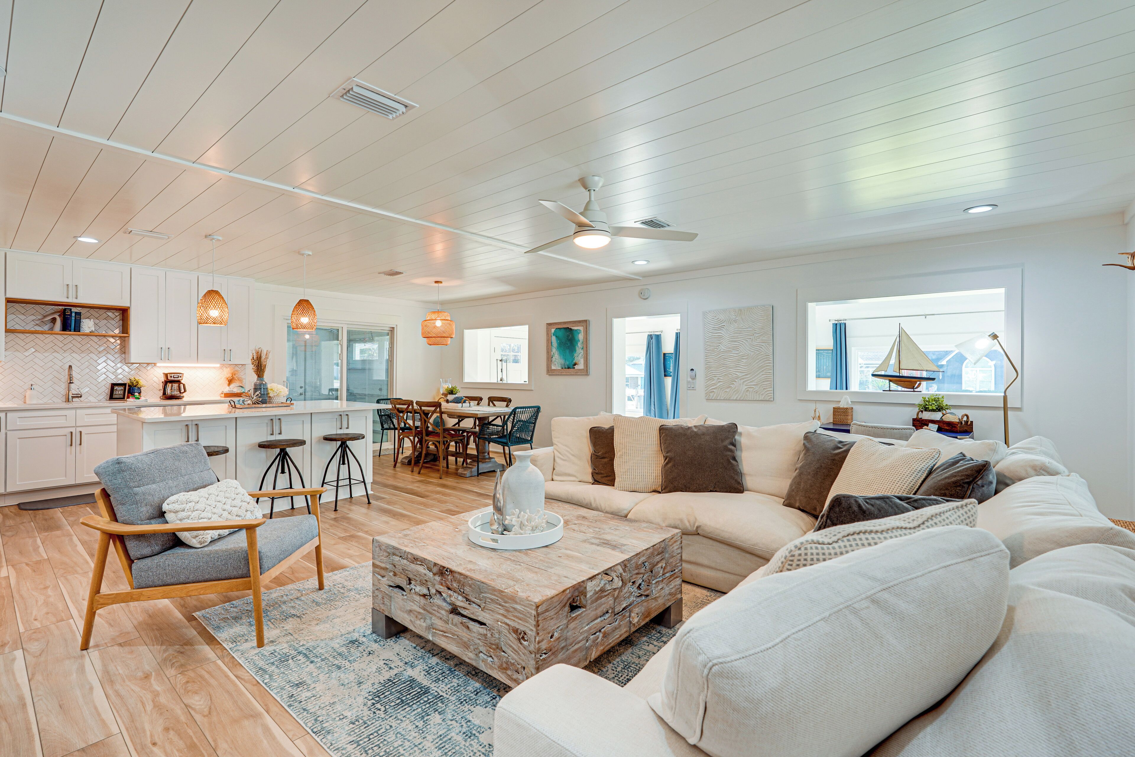 Façade de l’hébergement