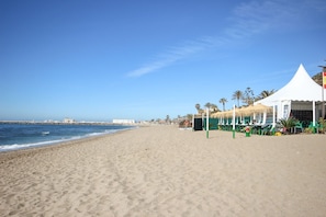 Beach - 2 bed garden apartment Las Mimosas Cabopino (Marbella)