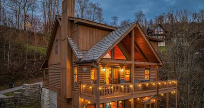 Blue Ridge Mountain Cabin With Stunning Views
