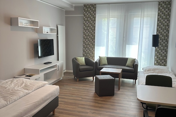 Standaard Twin kamer | 1 slaapkamer, geluiddichte muren, een strijkplank/strijkijzer