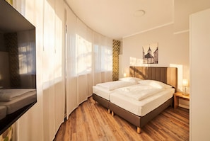 Appartement supérieur | Literie hypoallergénique, bureau