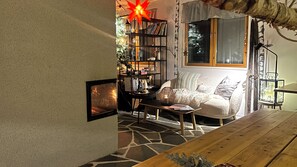 Living area - Jokimaja Boutique Hotel (Kittila)