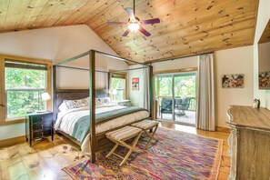 House (3 Bedrooms) | Interior - Sapphire Valley Resort Cabin w/ Fireplaces + Grill (Cashiers)