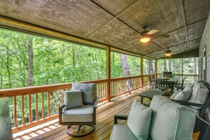 House (3 Bedrooms) | Interior - Sapphire Valley Resort Cabin w/ Fireplaces + Grill (Cashiers)