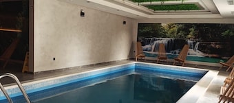 New, Complete Equipped Apartment With Spa, Indoor Pool and Parking Place!!