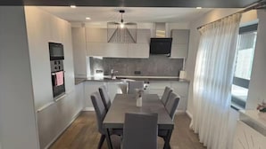 Apartment, 1 Bedroom, Accessible, Private Pool | Dining room - New, Complete Equipped Apartment With Spa, Indoor Pool and Parking Place!! (Cajetina)