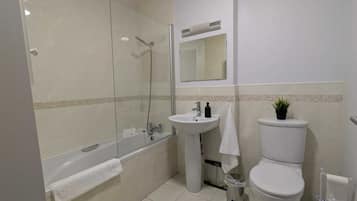 Shower, hair dryer
