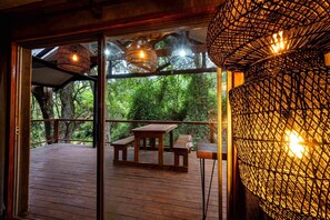 Terrace/patio - Matumi Trail Forest Lodge (Tzaneen)