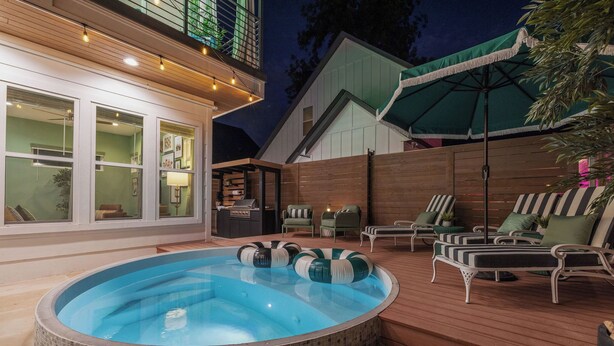 Unclassified image, 1 of 220, button - Vivid ATX Vibes | Pools. Personality. Pure Bliss! (Austin)