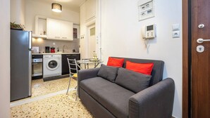 Apartment, 1 Bedroom, Accessible | Living area | Books - Acropolis 5 Hills 1st FLR Aprt (Athens)