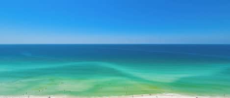 Aan het strand