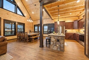 Interior - Waterfall Cove- Spacious Indoor Pool Cabin. (Sevierville)