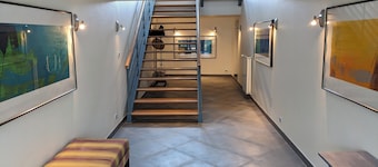 Fabulous converted barn in rural location, private swimming pool, great views
