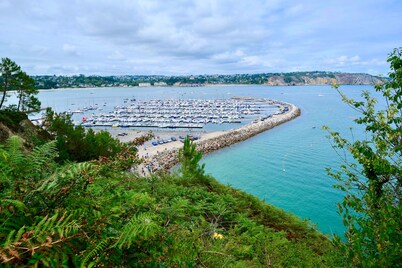 Villa ile vierge-Crozon Nature, sea, listed site