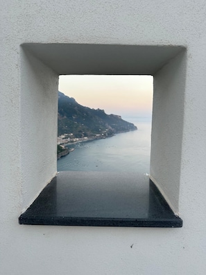 Blick von der Unterkunft