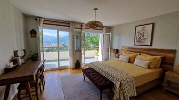 1 chambre, bureau, Wi-Fi gratuit, draps fournis