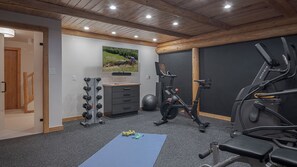 Fitness facility - Amazing Log Home on Gore Creek | The Savory Lodge (Vail)