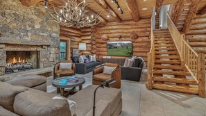 Smart TV, fireplace, offices