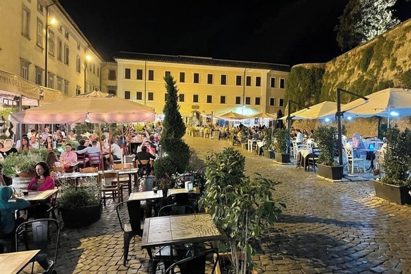 Udendørs spisemuligheder