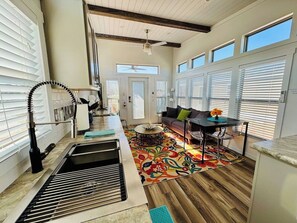 Interior - The Tiny Tejas with Pool & Hot Tub (Austin)