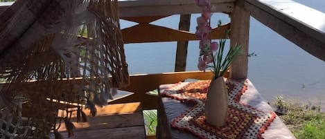 Classic Cabin, Balcony | Terrace/patio