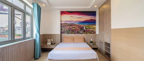 Exclusive Double Room, City View | Desk, free WiFi