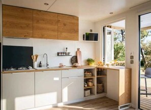 Kühlschrank, Herdplatte, Geschirrspüler