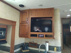 Deluxe-Ferienhütte, Blick auf die Wüste | Eigene Küche | Mikrowelle, Ofen, Herdplatte, Kochgeschirr/Geschirr/Besteck