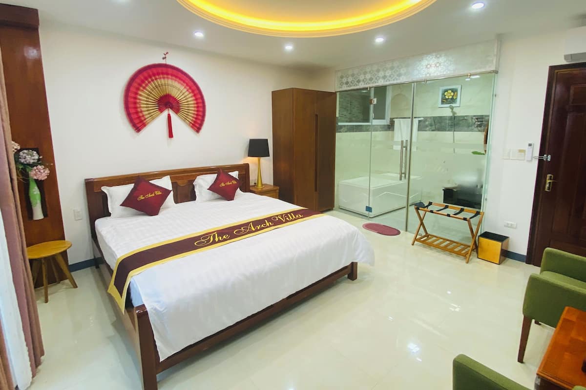 Deluxe-Doppelzimmer | Hochwertige Bettwaren, Daunenbettdecken, Minibar, individuell dekoriert