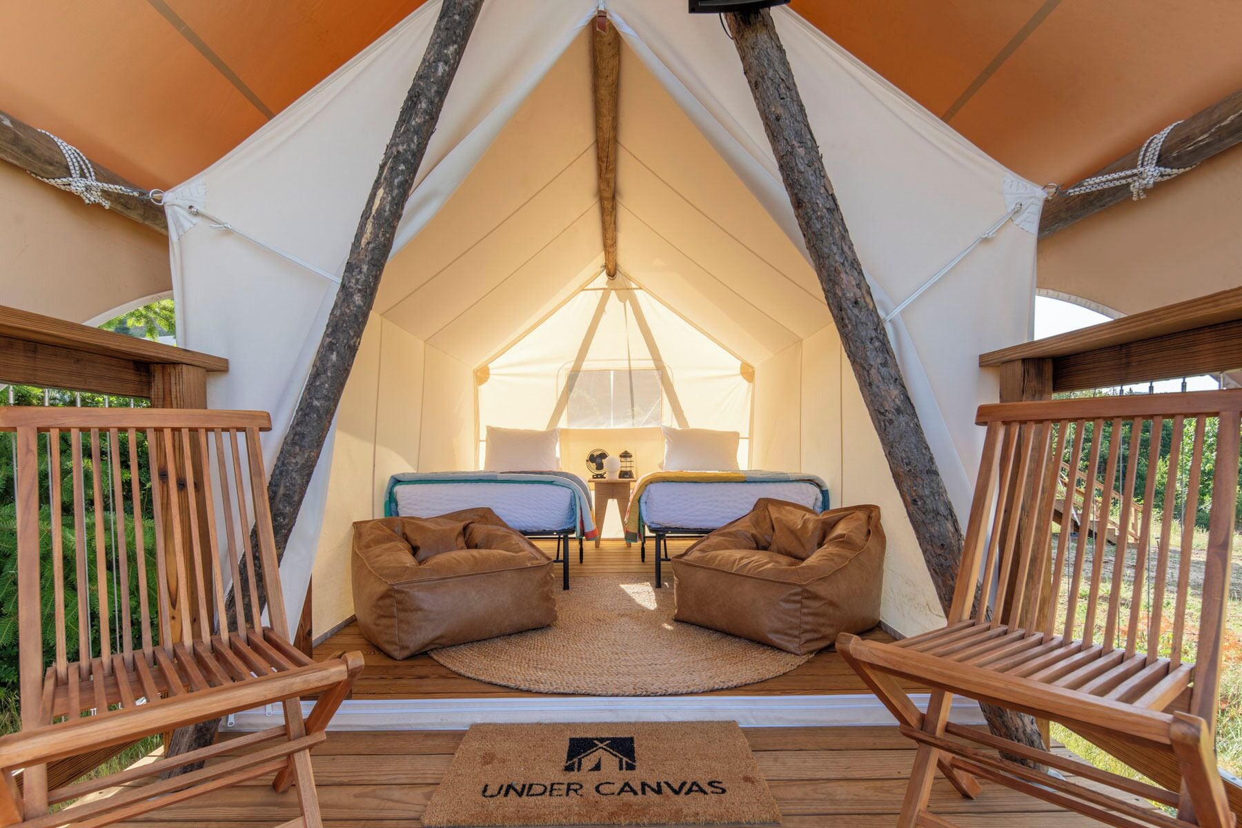 Premium bedding, individually decorated, individually furnished