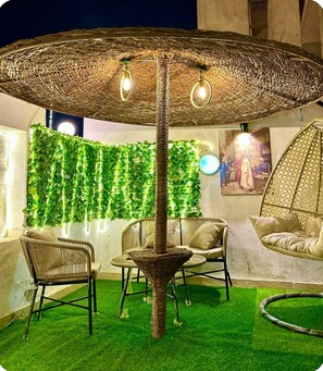 Luxury Villa, 3 Bedrooms, Kitchen, Ground Floor | Terrace/patio