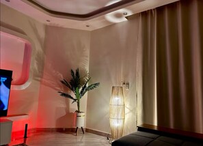 Luxury Villa, 3 Bedrooms, Kitchen, Ground Floor | Living area - The Privacy Villa (6th of October City)