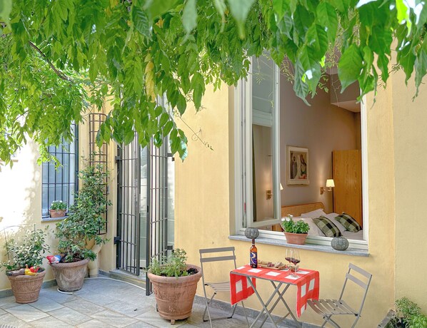 Outdoor dining - Cirillo Luxury Suite 16 - 3 min dall'Arco della Pace (Milano)
