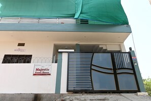 Fassade der Unterkunft