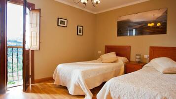 5 slaapkamers, beddengoed