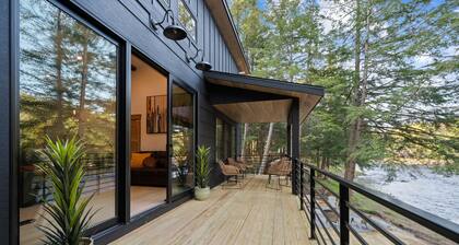 Riverside Lodge, a Modern Adirondack Getaway
