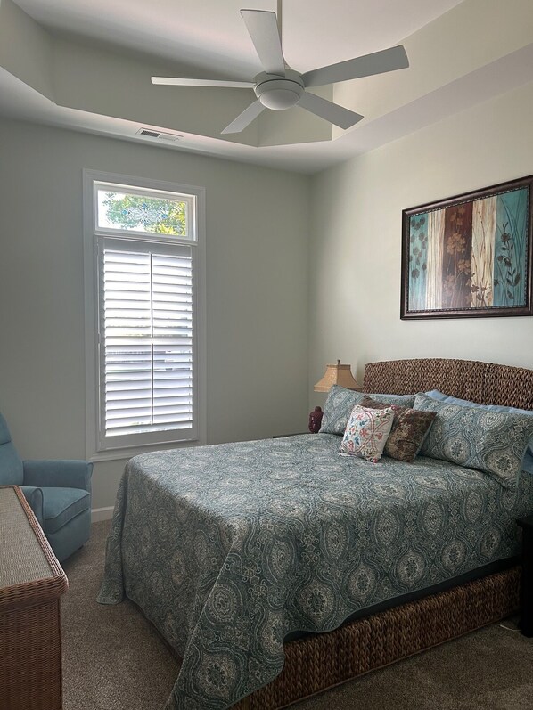 2 bedrooms, desk, iron/ironing board, free WiFi