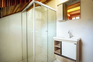 Standard-Chalet, Bergblick | Badezimmer