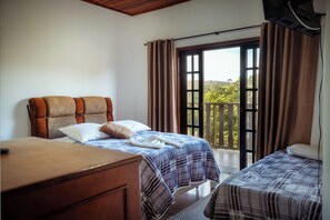 Quarto conforto, vista para a montanha | 1 quarto, Wi-Fi de cortesia