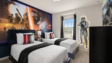 5 chambres, lit parapluie, Wi-Fi, draps fournis