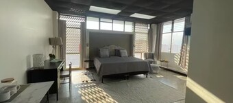 Charming Loft Overlooking City