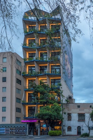 Fachada del alojamiento
