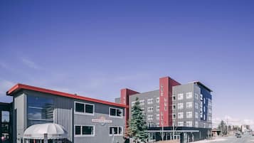 Façana frontal de l'allotjament