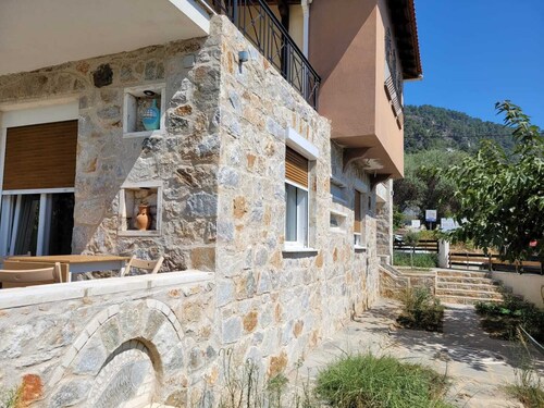 Modern apartment right on the beach