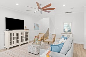 6 bedrooms - Blue Surf Lane Miramar Beach Home w Pool Firepit Golf Cart Quick Beach Access (Miramar Beach)