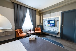 Standard Triple Room, City View | Living area - ARENA LUXURY (Istanbul)